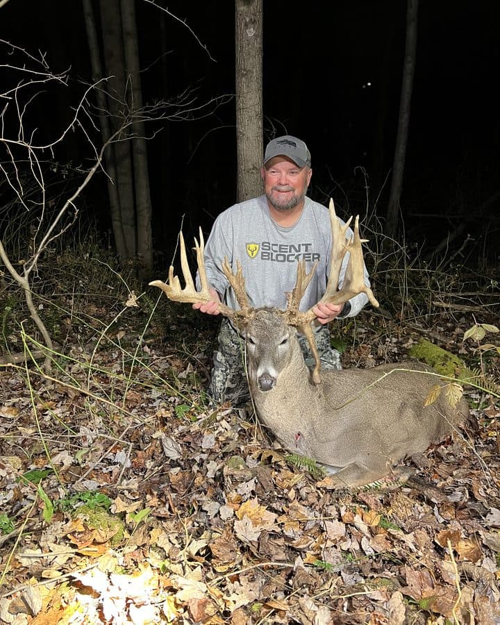 A member’s whitetail harvest shared on Hunting Club